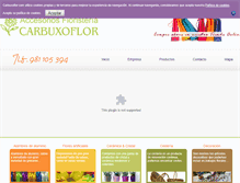 Tablet Screenshot of carbuxoflor.com